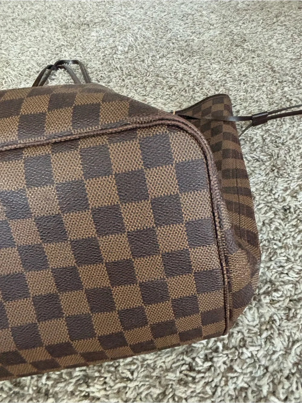 Louis Vuitton LV large neverfull  Damier Ebene mint condotion